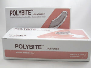 Polybite Quadrant Bite Registration Tray, Box of 35